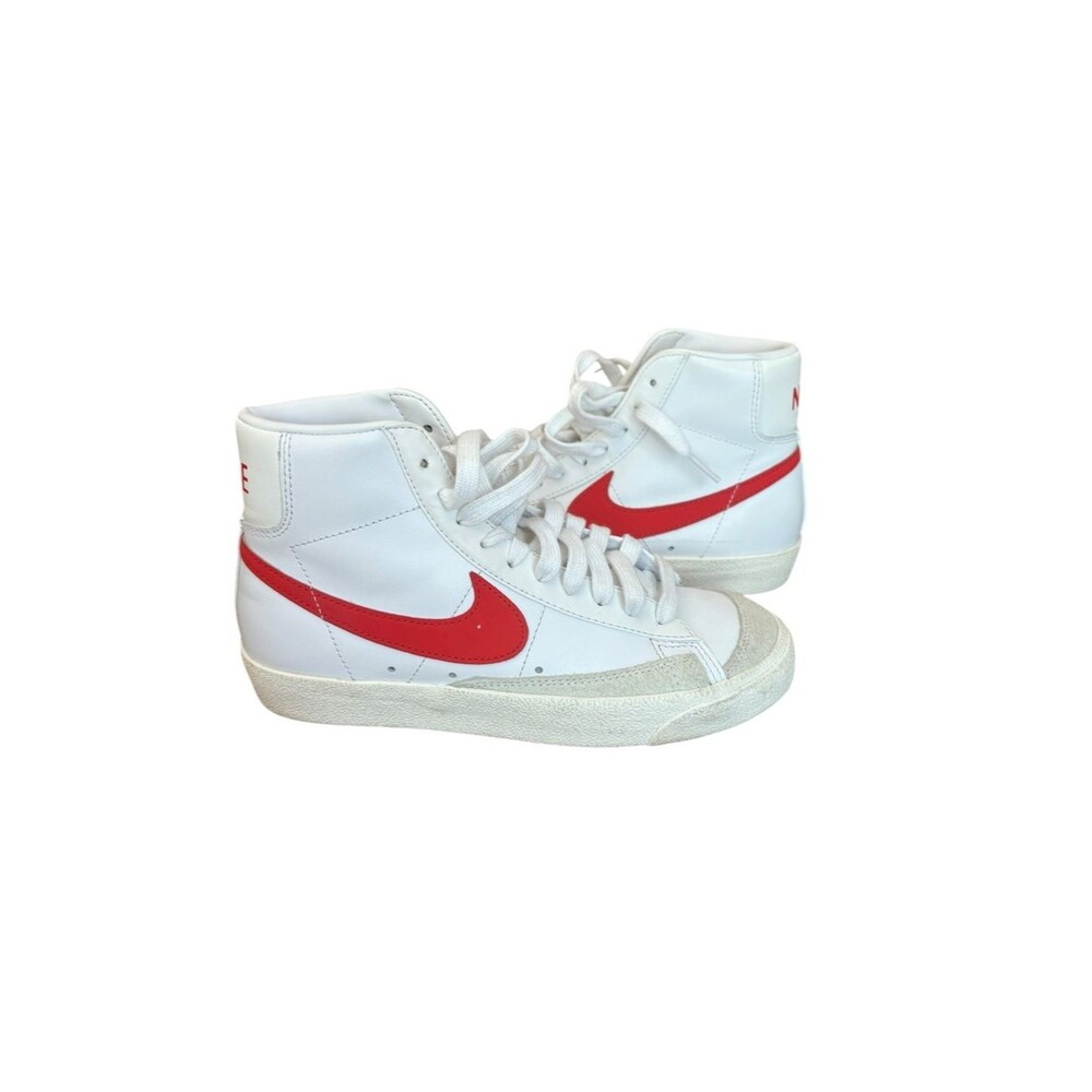 Nike Blazer Mid 77 Vintage CZ1055 101 Habanero Red Sail White Womens Size 7